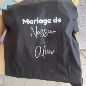 Tee shirt personnalisé